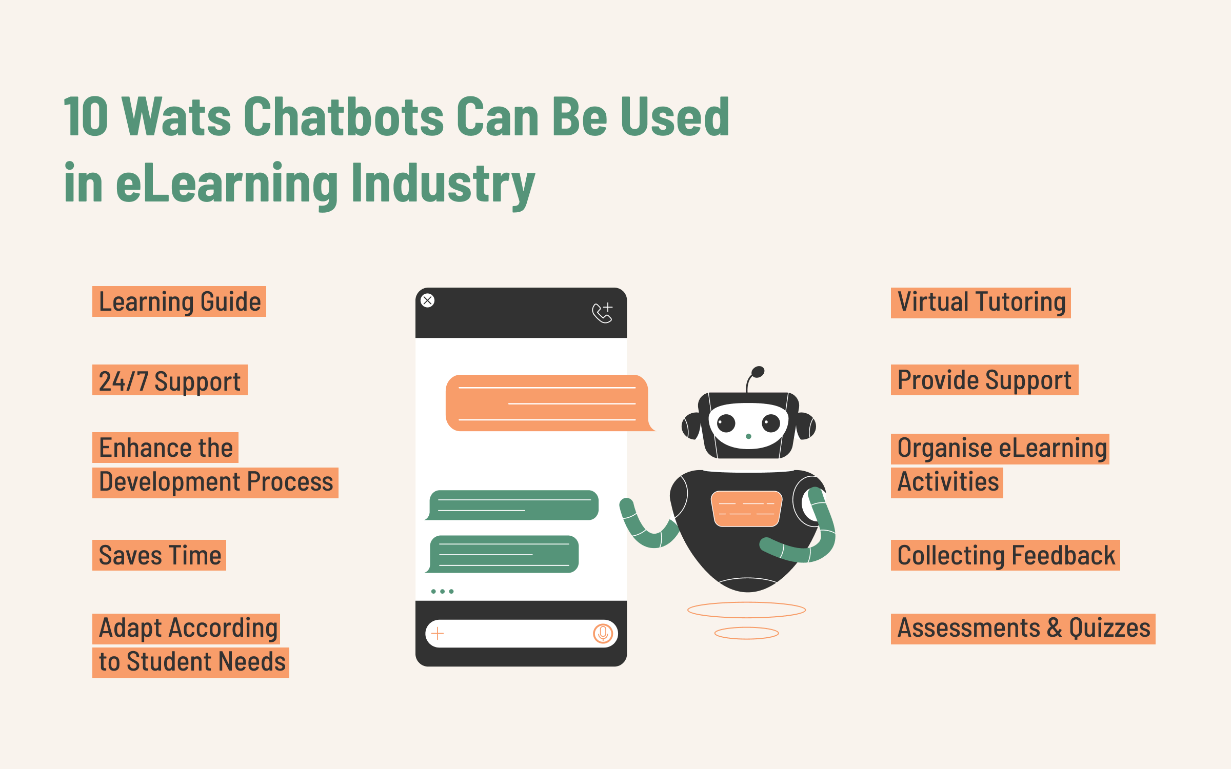 How to use chatbots in e-learning